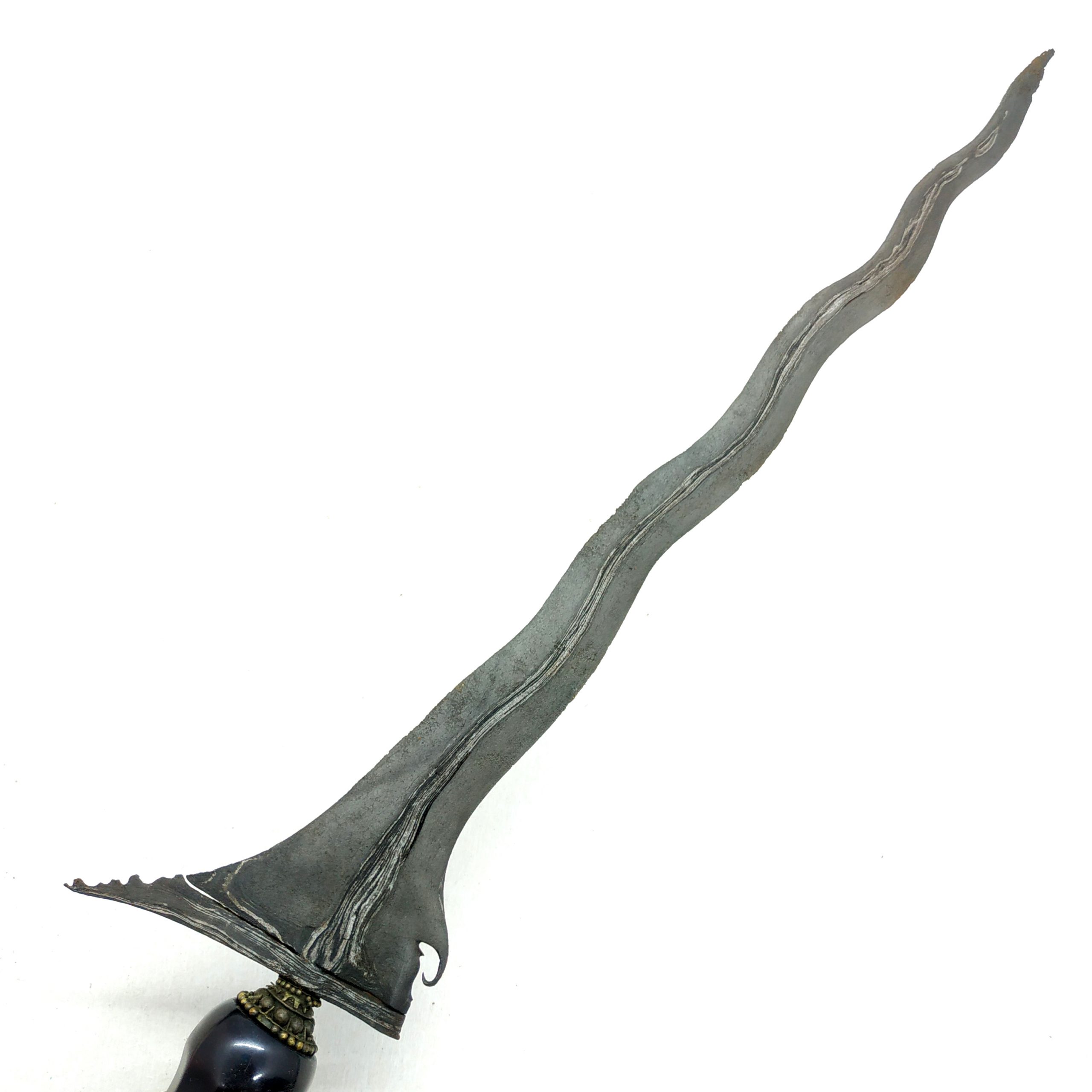 Keris Carang Soka Pamor Sodo Lanang - Gambar 5