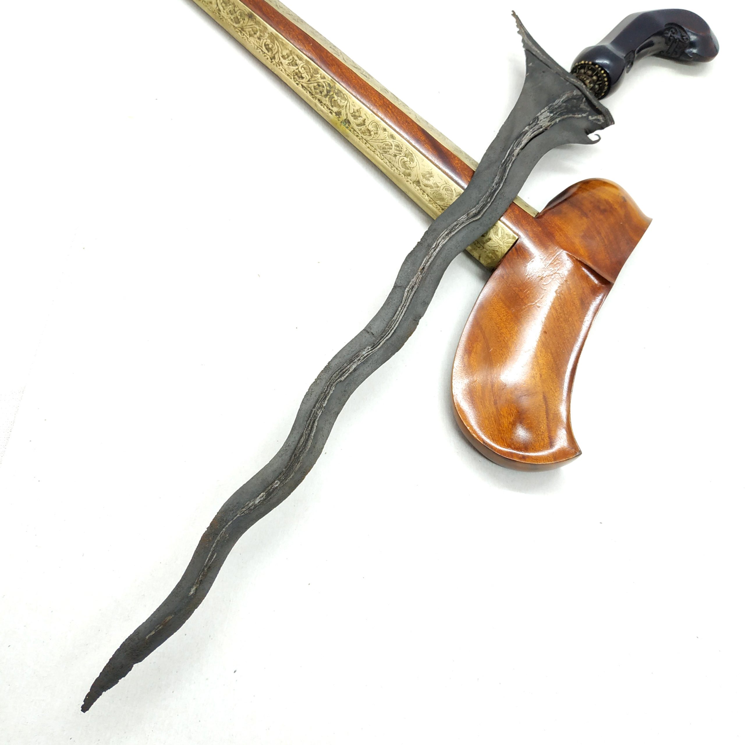 Keris Carang Soka Pamor Sodo Lanang - Gambar 2