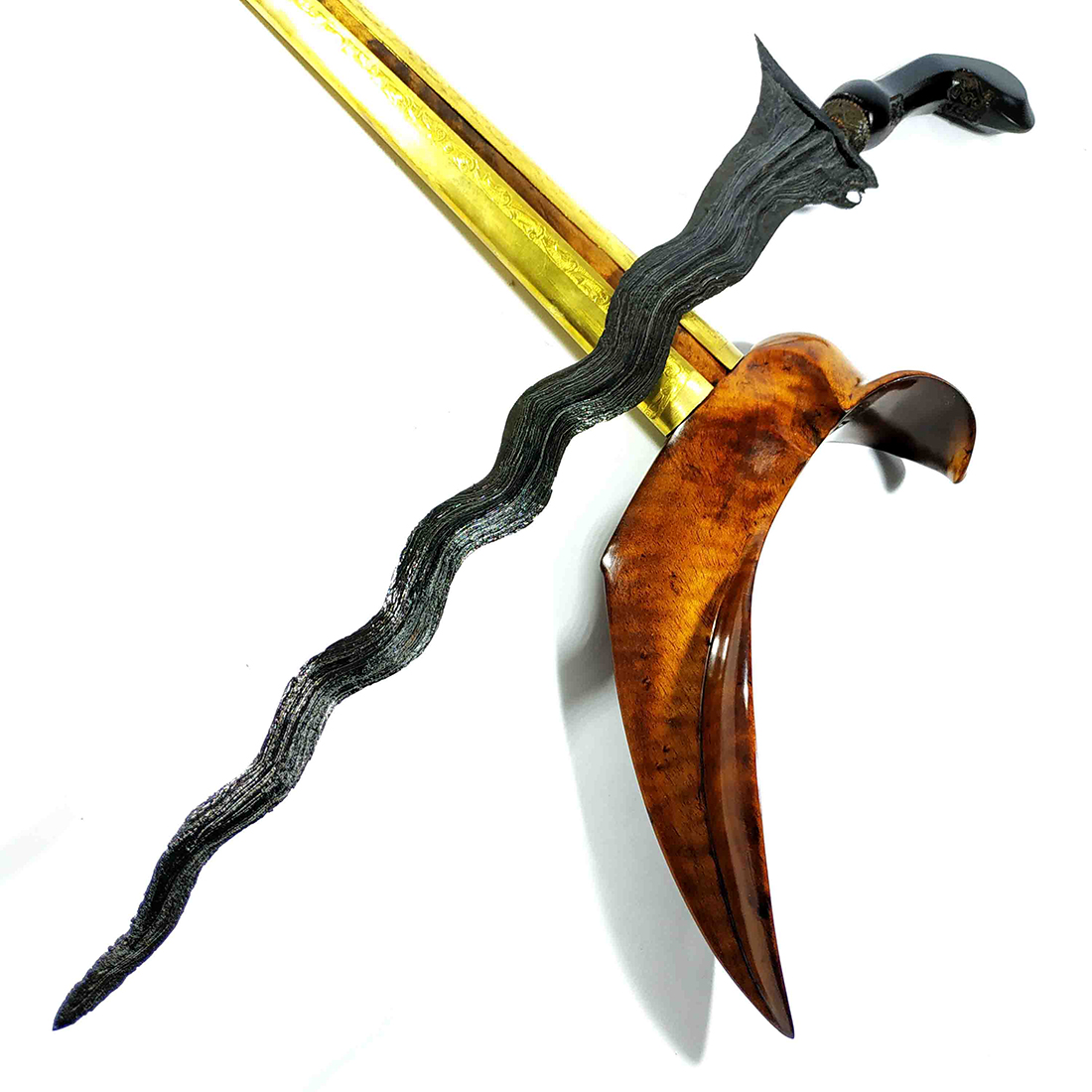 Keris Sengkelat Pamor Singkir Blambangan