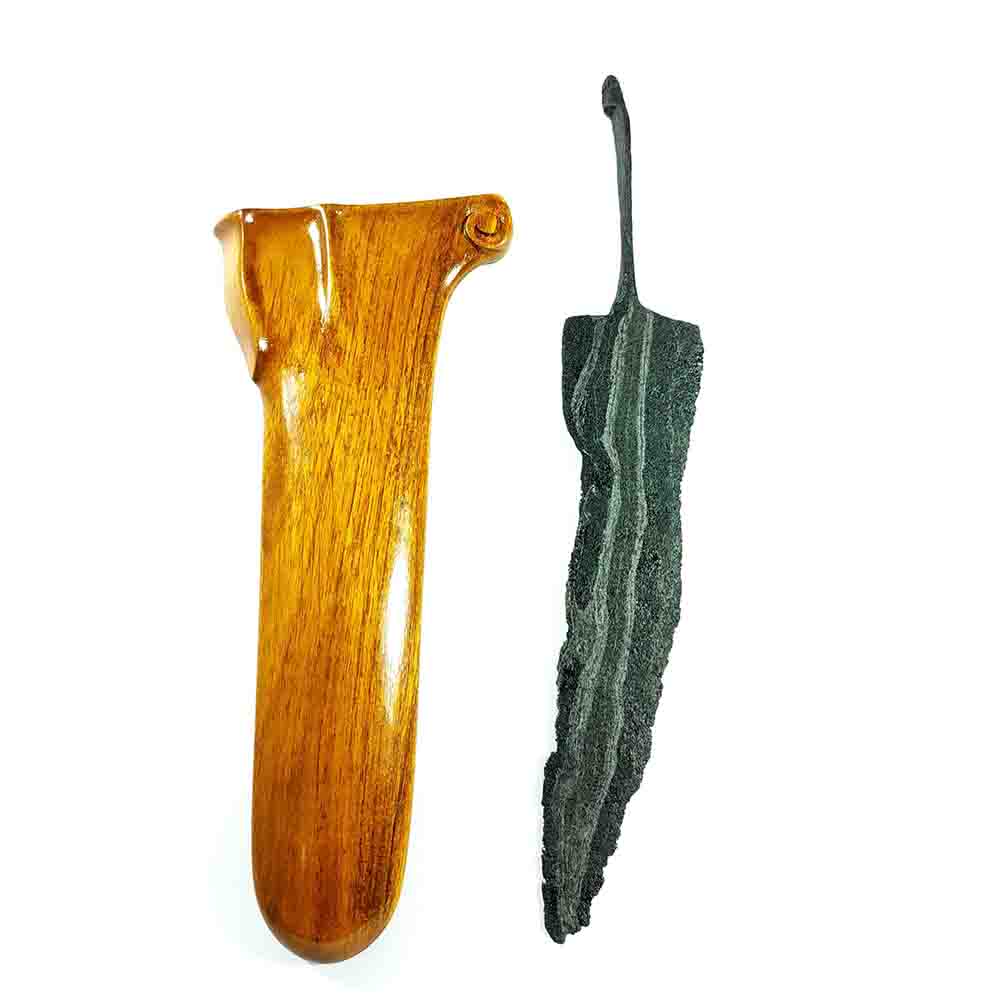 Keris Tindih Sombro Putut Kuno Pamor Banyu Mili Pajajaran