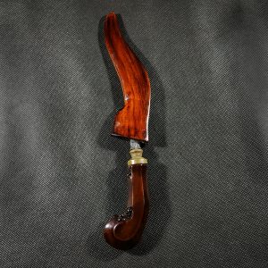 Pusaka Kujang Naga Primitif Tangguh Pajajaran Pamor Banyu Mili - Gambar 4